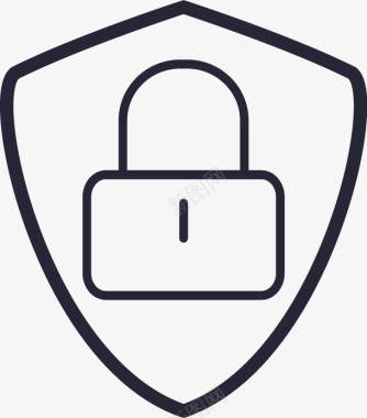 火焰图标加锁矢量图图标图标