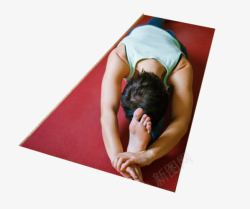 心情调节正在做瑜伽锻炼的人高清图片