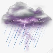 紫色云朵雨png免抠素材_88icon https://88icon.com 云朵 图片 紫色