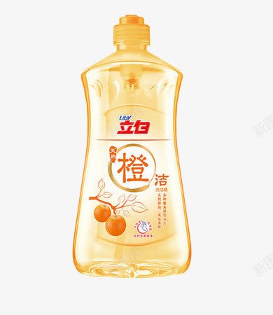 立白橙洁洗洁精png免抠素材_88icon https://88icon.com 产品实物 洗洁精 立白