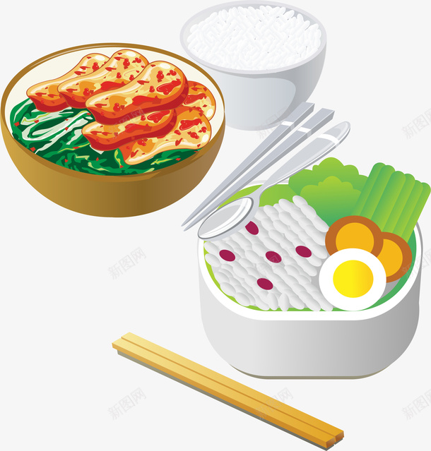 拌饭食物海报矢量图ai免抠素材_88icon https://88icon.com 海报素材 素材 素材海报 食物 食物矢量 矢量图