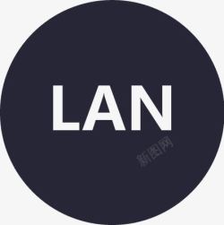 lan群蜂LAN图标高清图片