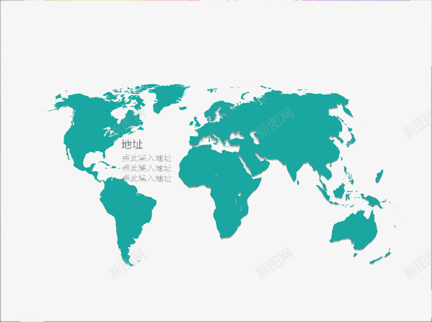 扁平化地图矢量图eps免抠素材_88icon https://88icon.com 创意 地图 扁平化 绿色 矢量图