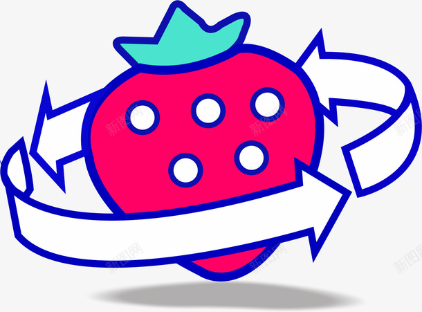 草莓音乐节logopng免抠素材_88icon https://88icon.com logo 图案 新颖 装饰元素