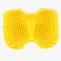 黄色蝴蝶形指压板素材