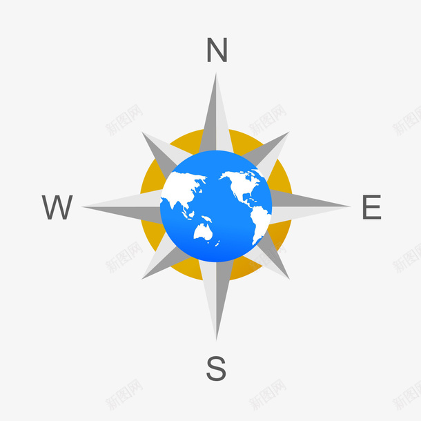 地球模型指南针png免抠素材_88icon https://88icon.com 地球指南针 地球模型 指南针 模型指南针