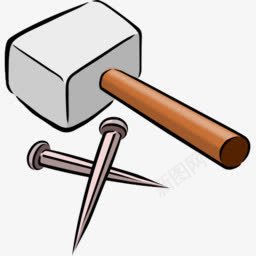 工具锤和指甲openiconpng免抠素材_88icon https://88icon.com and hammer nails tools 和 工具 指甲 锤