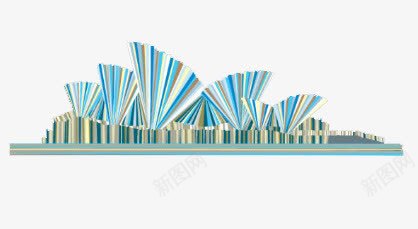 世界旅游日png免抠素材_88icon https://88icon.com 建筑 悉尼歌剧院 旅行 旅行素材 线条装饰 蓝色