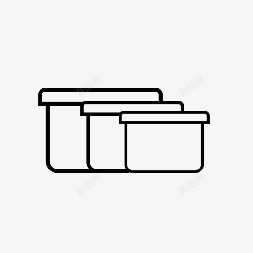 蛋糕千层塑封包装盒图标png设计背景_88icon https://88icon.com 包装盒 千层 图标 塑料 蛋糕