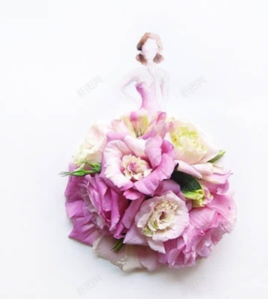 手绘粉色花朵唯美png免抠素材_88icon https://88icon.com 粉色 花朵