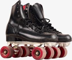一双滑冰鞋轮滑鞋简图高清图片