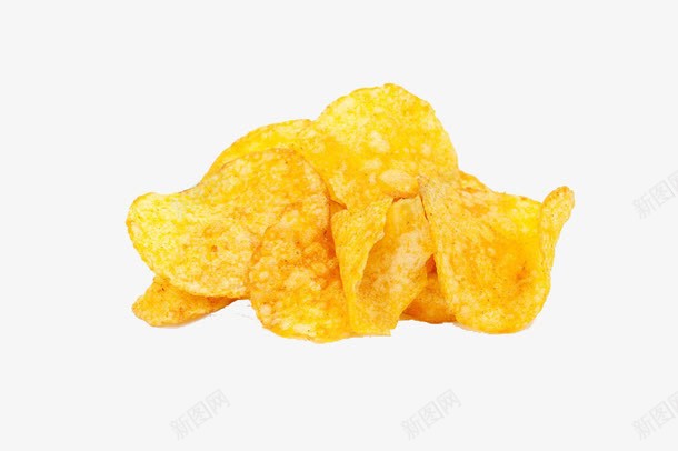 黄色的薯片png免抠素材_88icon https://88icon.com 吃的 土豆 垃圾食品 油炸 脆脆的 薯条 薯片 薯饼 零食 食品 马铃薯
