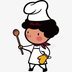 厨师卡通人物素材