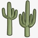 仙人掌仙人掌西大荒卷png免抠素材_88icon https://88icon.com cactus saguaro 仙人掌