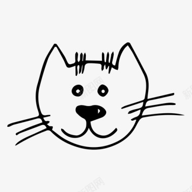猫表情符号五图标图标