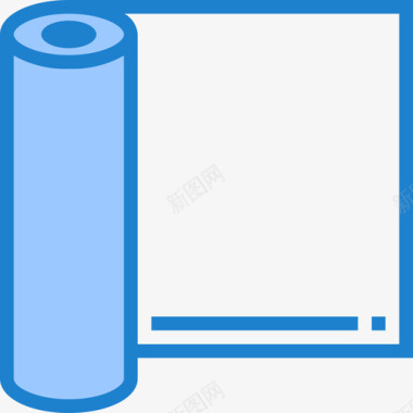包装办公用品6蓝色图标图标