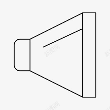 UI设计欣赏声音扬声器音量图标图标