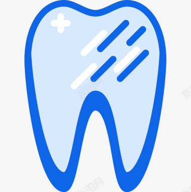 有关牙齿牙齿牙齿13蓝色图标图标