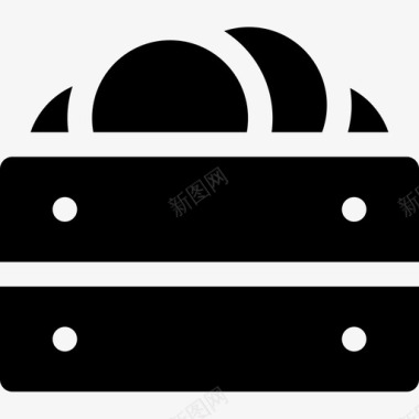 收获耕作45填充图标图标