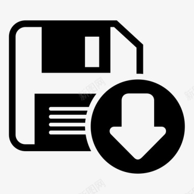 公共标识安全保存计算机数据图标图标