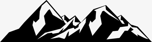 山脉珠穆朗玛峰风景图标图标