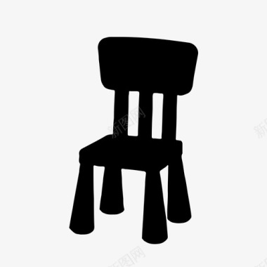 椅子宜家图标图标
