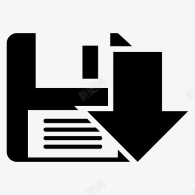 公共标识安全保存计算机数据图标图标