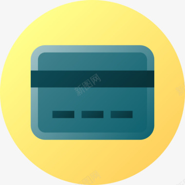 信用卡信用卡销售32梯度图标图标