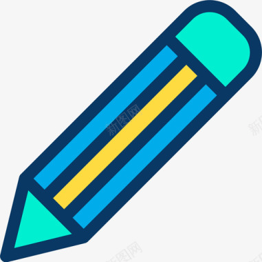 接口方面铅笔接口63线颜色图标图标