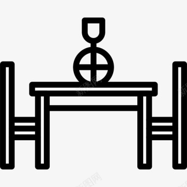 餐桌椅子家具图标图标