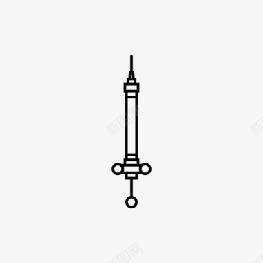 设备报警注射器设备卫生图标图标