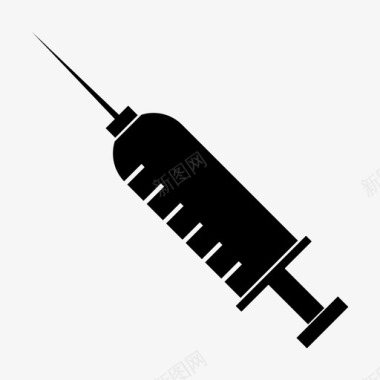 注射医疗疫苗接种图标图标