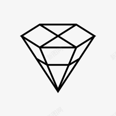 钻石宝石商业金融系列1图标图标