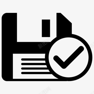 公共标识安全保存计算机数据图标图标