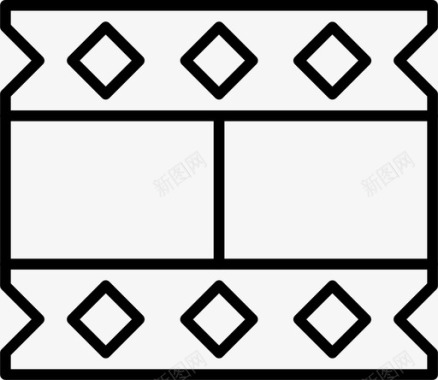 电影表胶卷电影录像图标图标