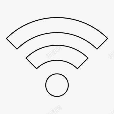 无线连接wifi图标图标
