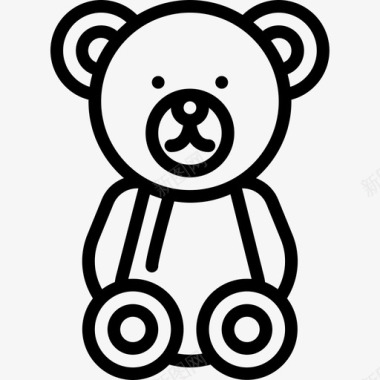 泰迪熊玩具童年3直系图标图标