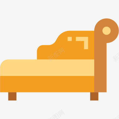 躺椅家具104平房图标图标