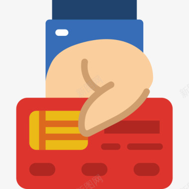 信用卡信用卡商务和金融84持平图标图标