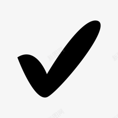 公共标识安全检查标记通过图标图标