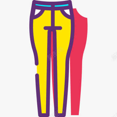时尚的裤子时尚3妖娆图标图标