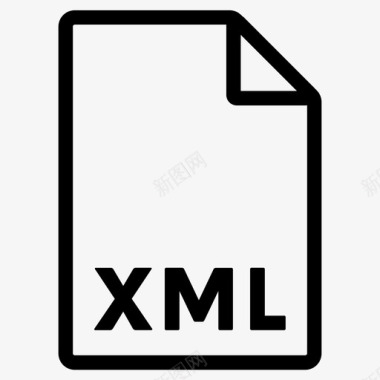 DXF文件格式xml格式文件文件格式图标图标