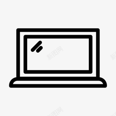 笔记本电脑电子产品互联网图标图标