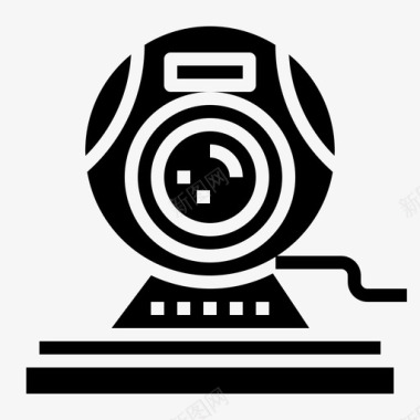 网络摄像头网络摄像头摄像头技术图标图标