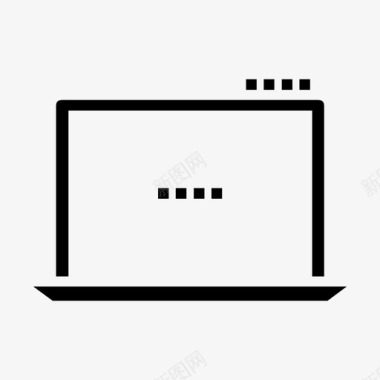 macbookair电脑笔记本电脑图标图标