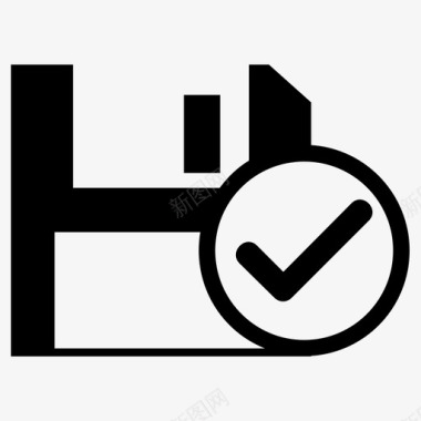 公共标识安全保存计算机数据图标图标