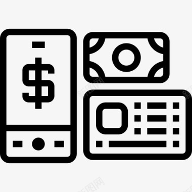 智能手机金融交易3概述图标图标