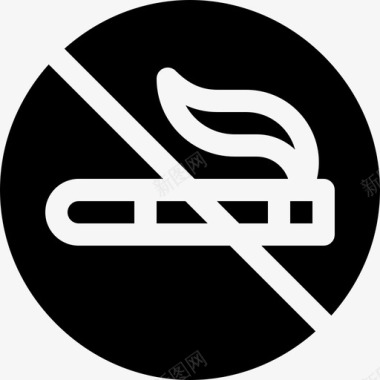 禁止吸烟公共交通11已满图标图标