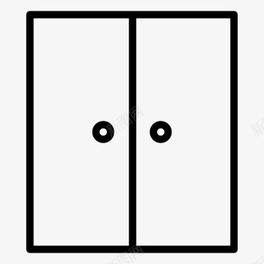 内部家具橱柜箱子图标图标