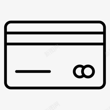 信用卡信用卡借记卡工资图标图标